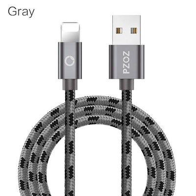 Speed Data Transfer Fiber iPhone USB Cable