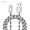 Speed Data Transfer Fiber iPhone USB Cable