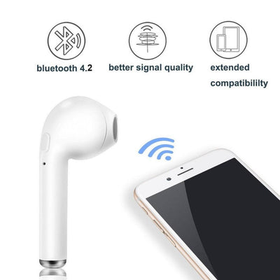 Wireless Earbuds Stereo Earphones Hands-Free Calling Headphone Sport Driving Headset with Charging Case