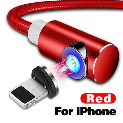 Magnetic Charging Cable for Micro USB, USB-C, and iPhones