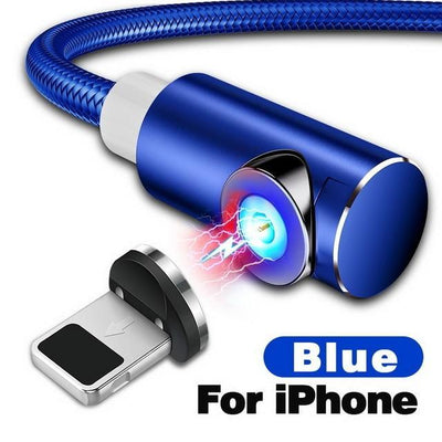 Magnetic Charging Cable for Micro USB, USB-C, and iPhones